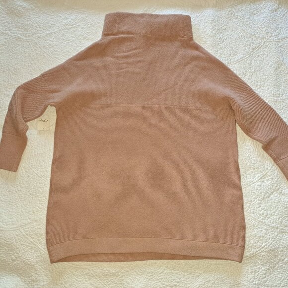 FREE PEOPLE-Ottoman Slouchy Tunic-Cafe Creme-Cotton Blend-Size M-NEW WITH TAG - Picture 3 of 8